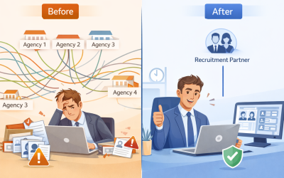 Why Using One Recruitment Partner Reduces Risk